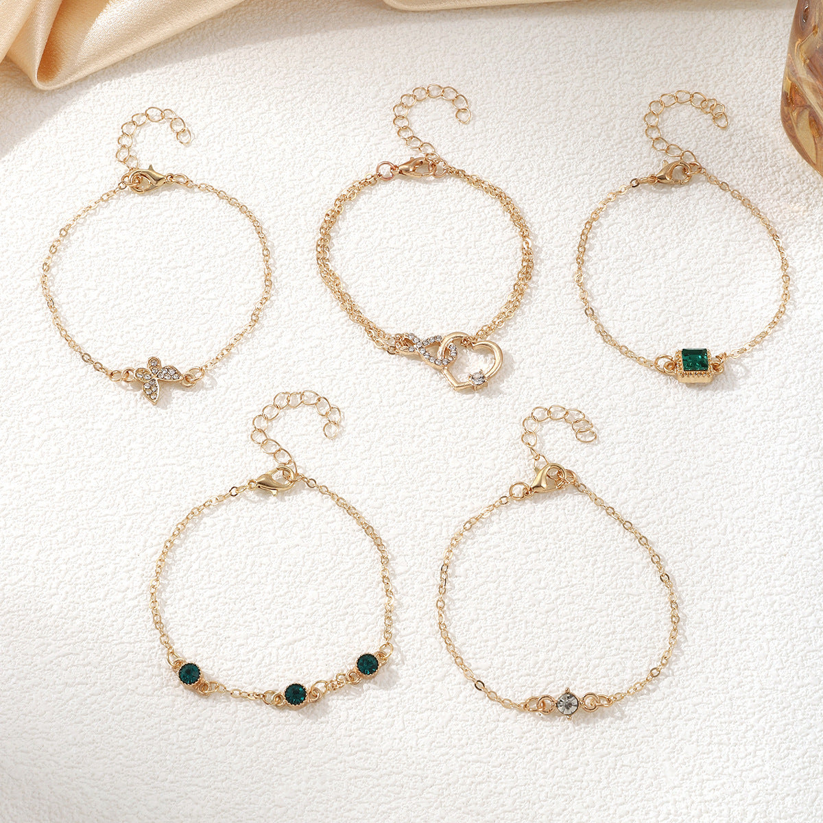 REBECCA CHARM BRACELET SET