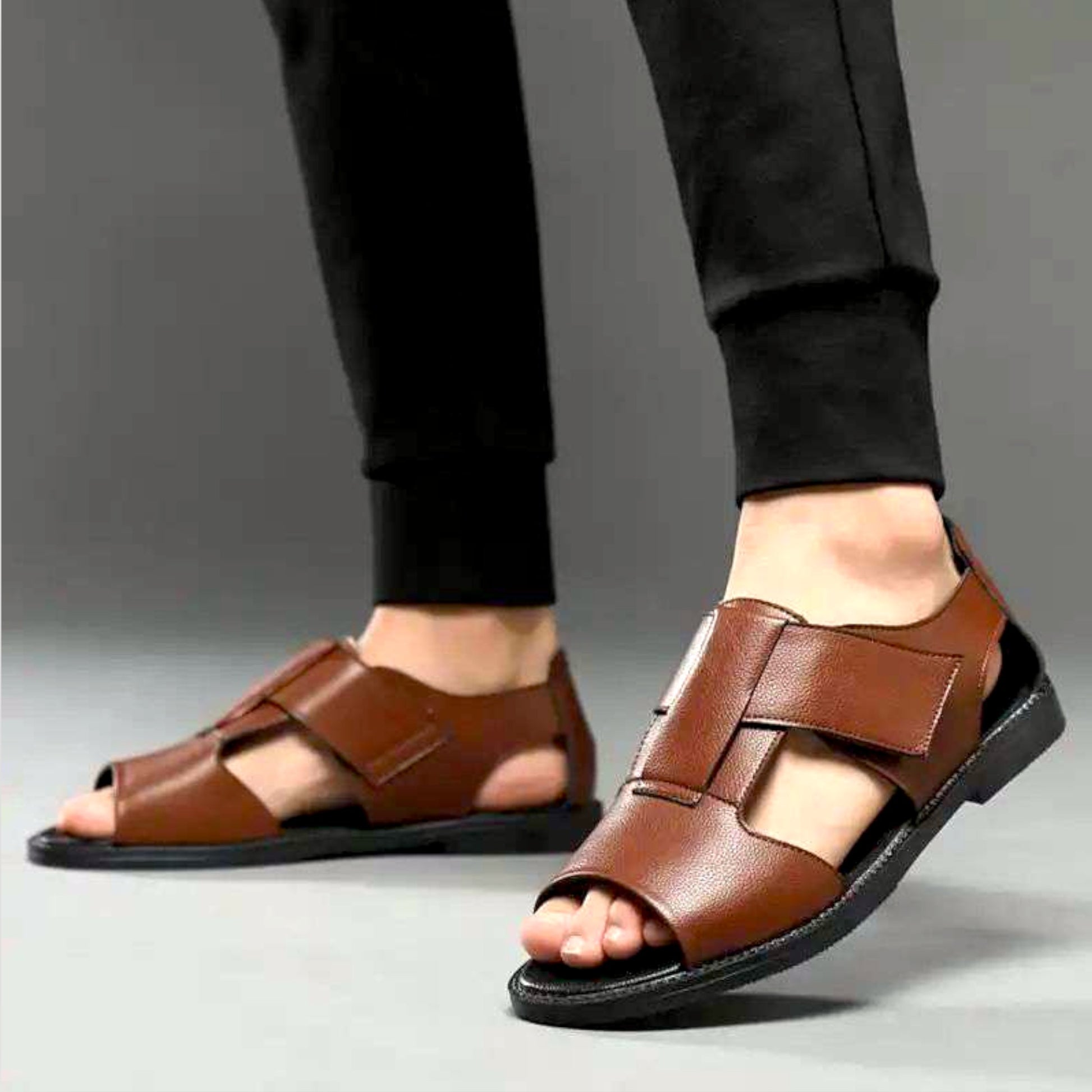 MARINO LEATHER SANDALS