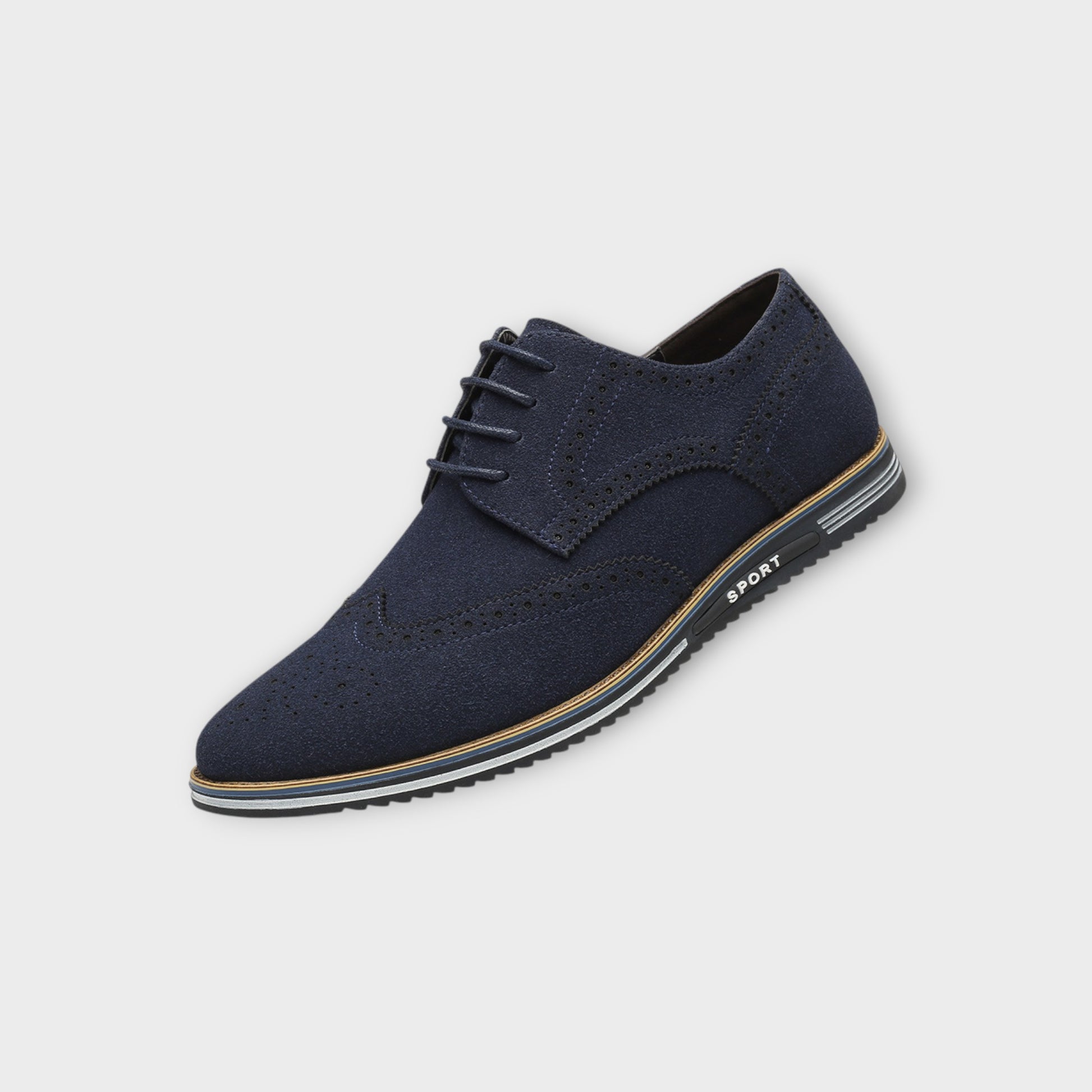 DERBY ULTRA COMFORT SUEDE LEATHER SHOES
