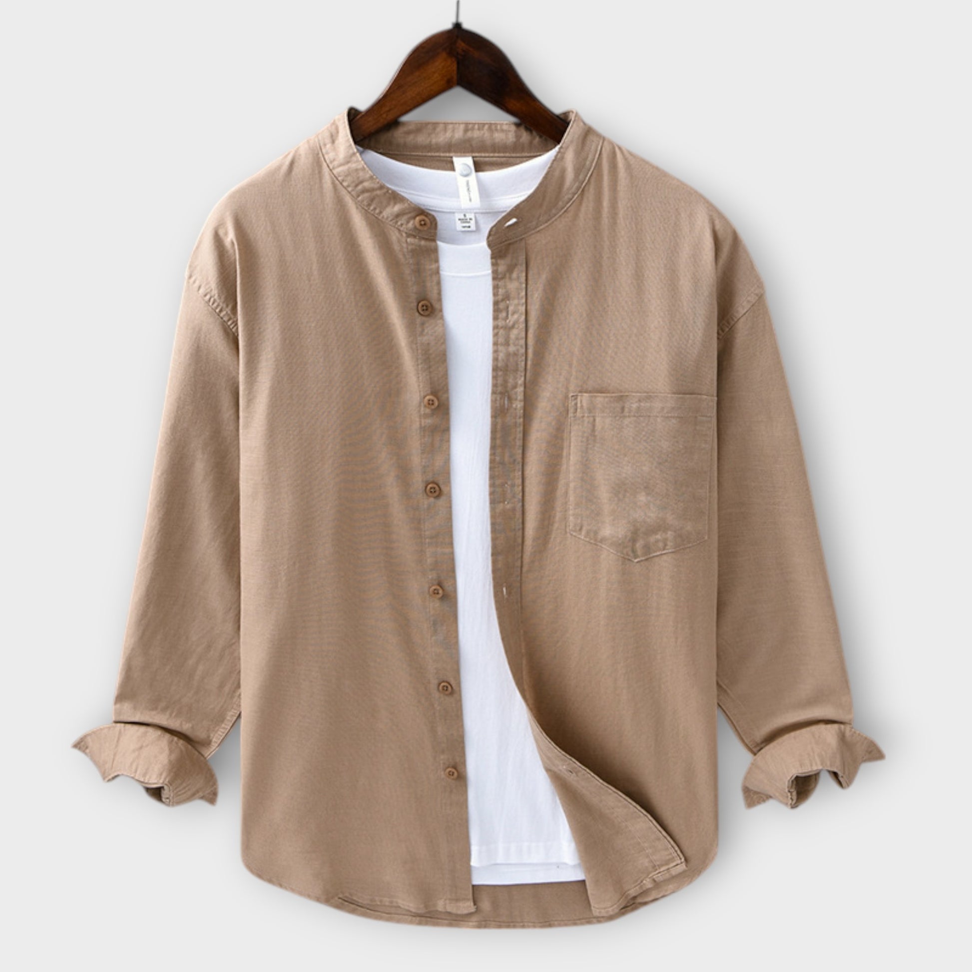 ORO COTTON-LINEN SHIRT