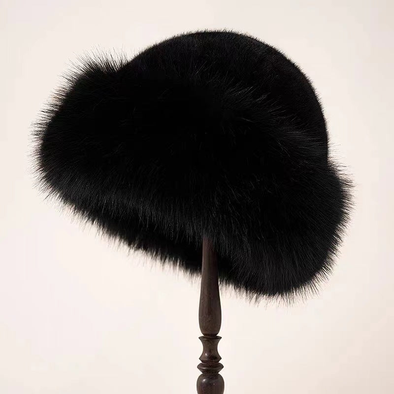 MARTHA FOX FUR HAT