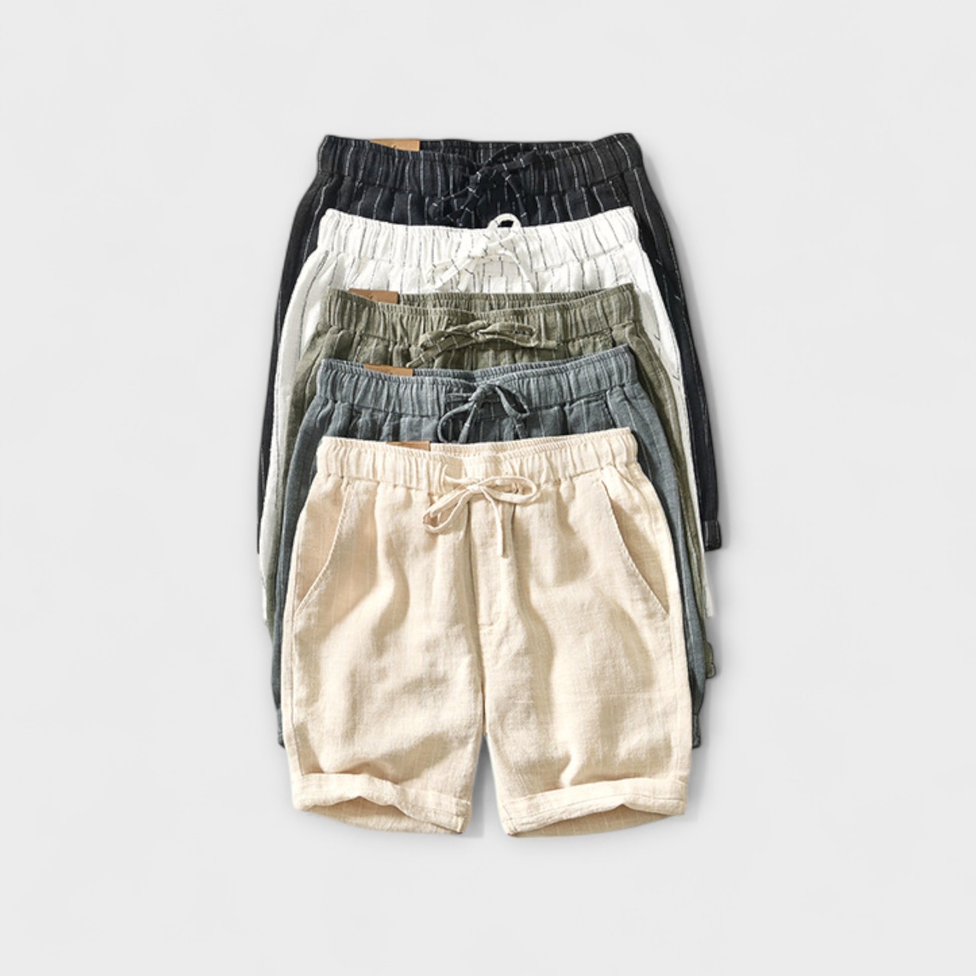 ONDEGGIO COTTON-HEMP SHORTS