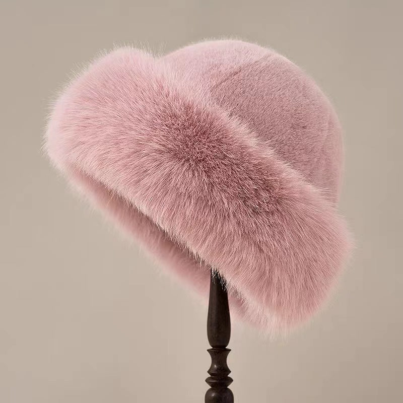 MARTHA FOX FUR HAT