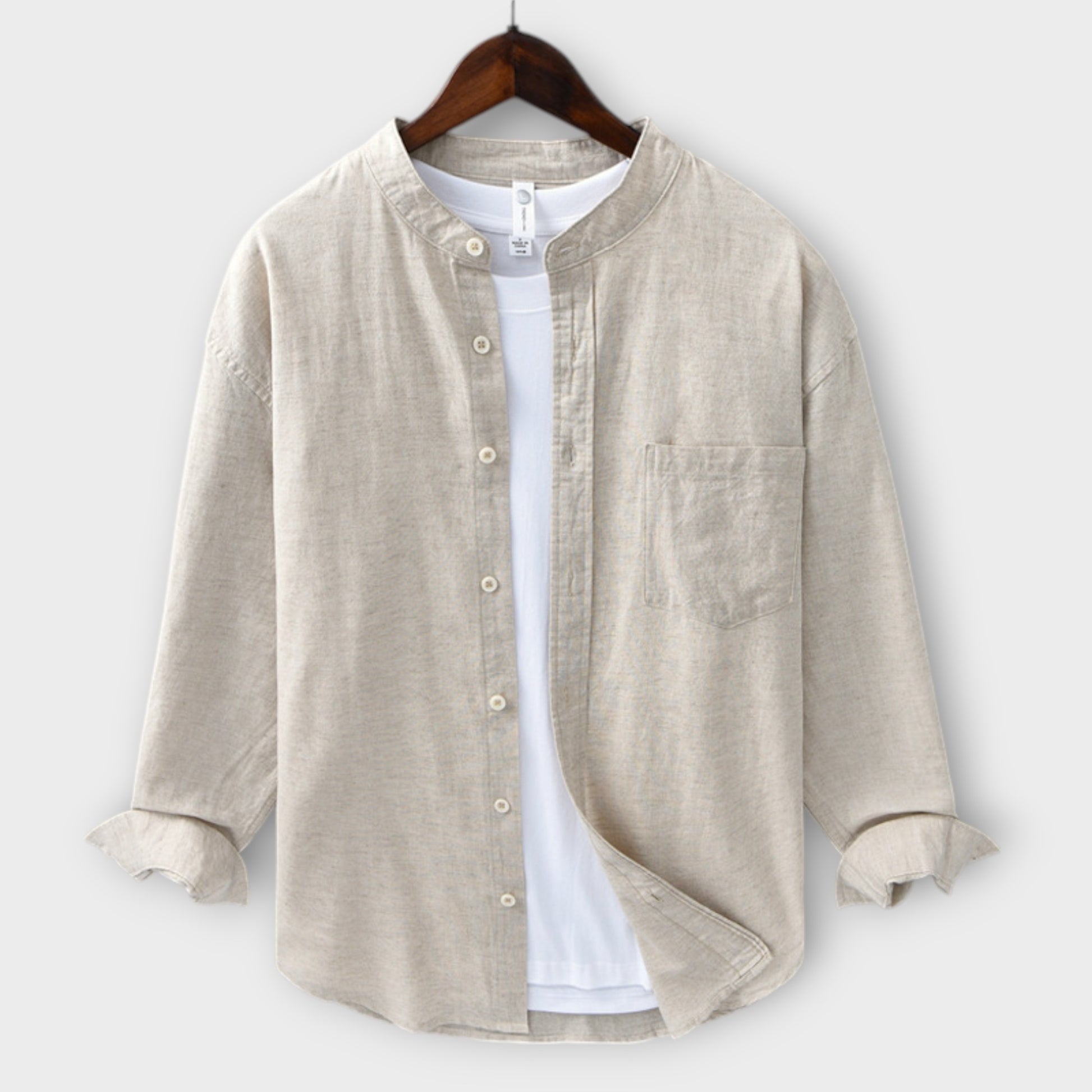 ORO COTTON-LINEN SHIRT