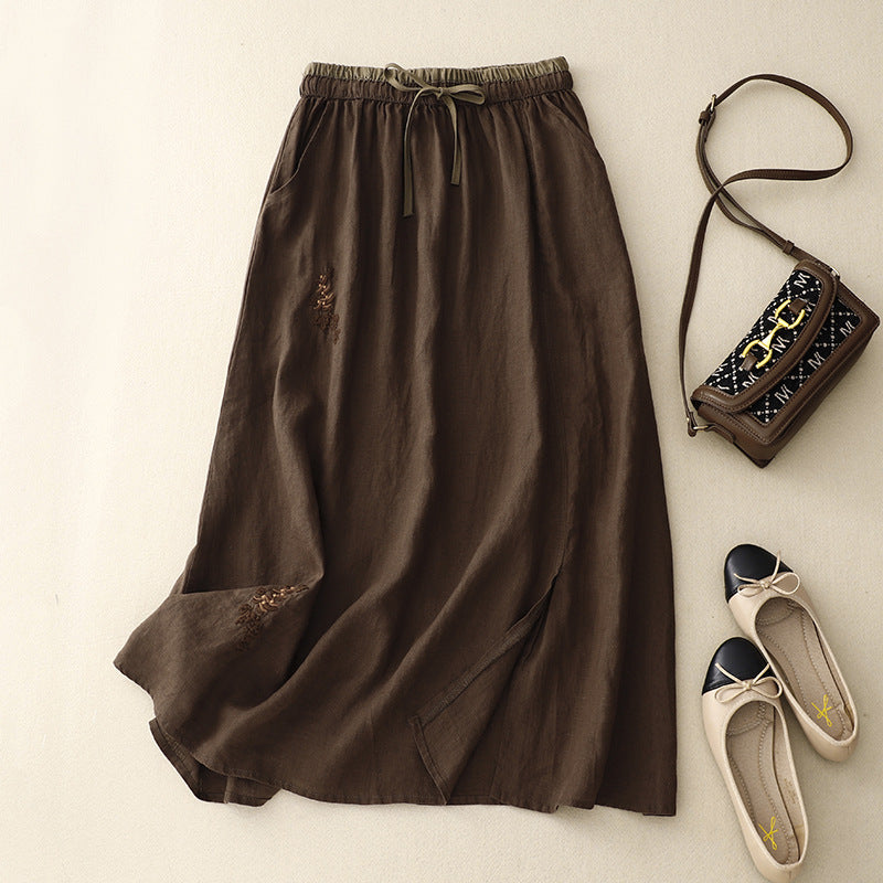 VITA BELLA LINEN SKIRT