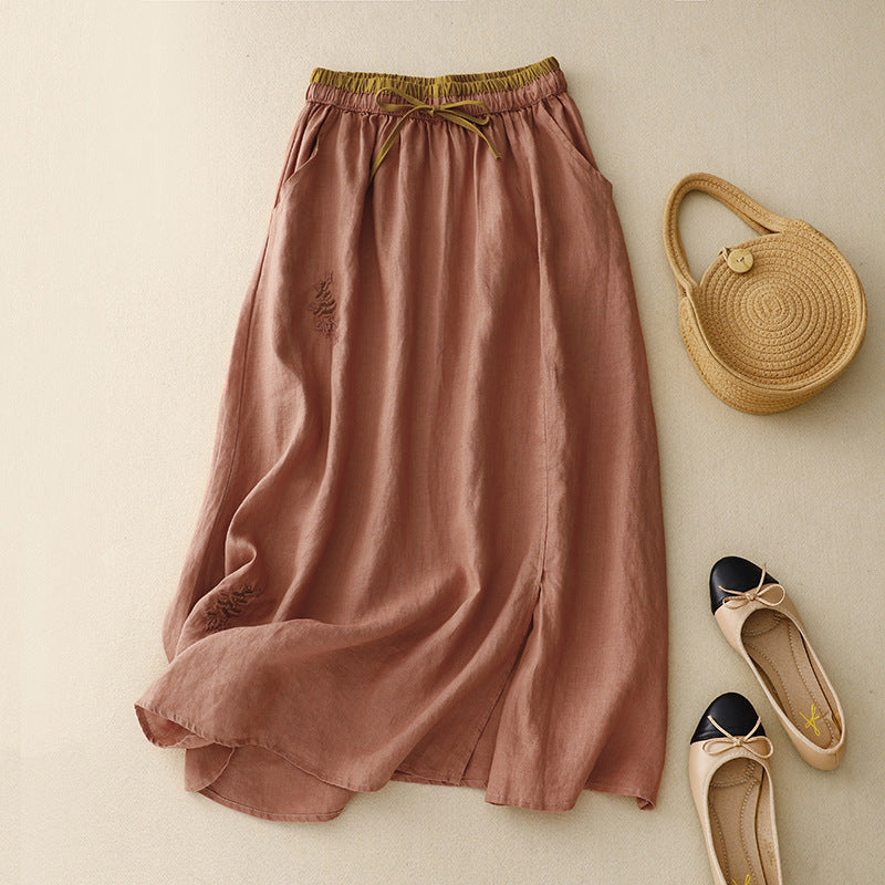 VITA BELLA LINEN SKIRT
