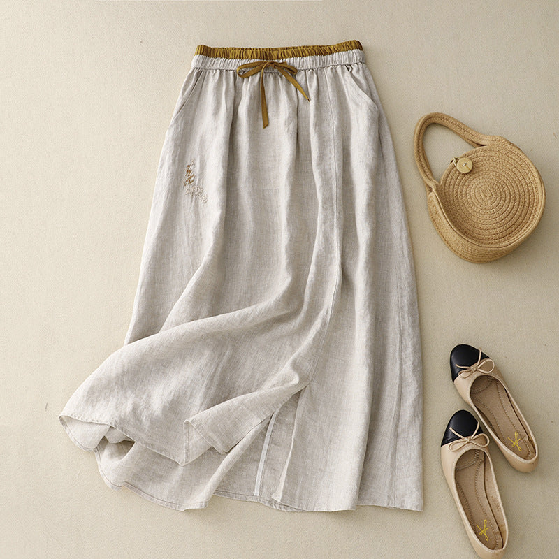 VITA BELLA LINEN SKIRT