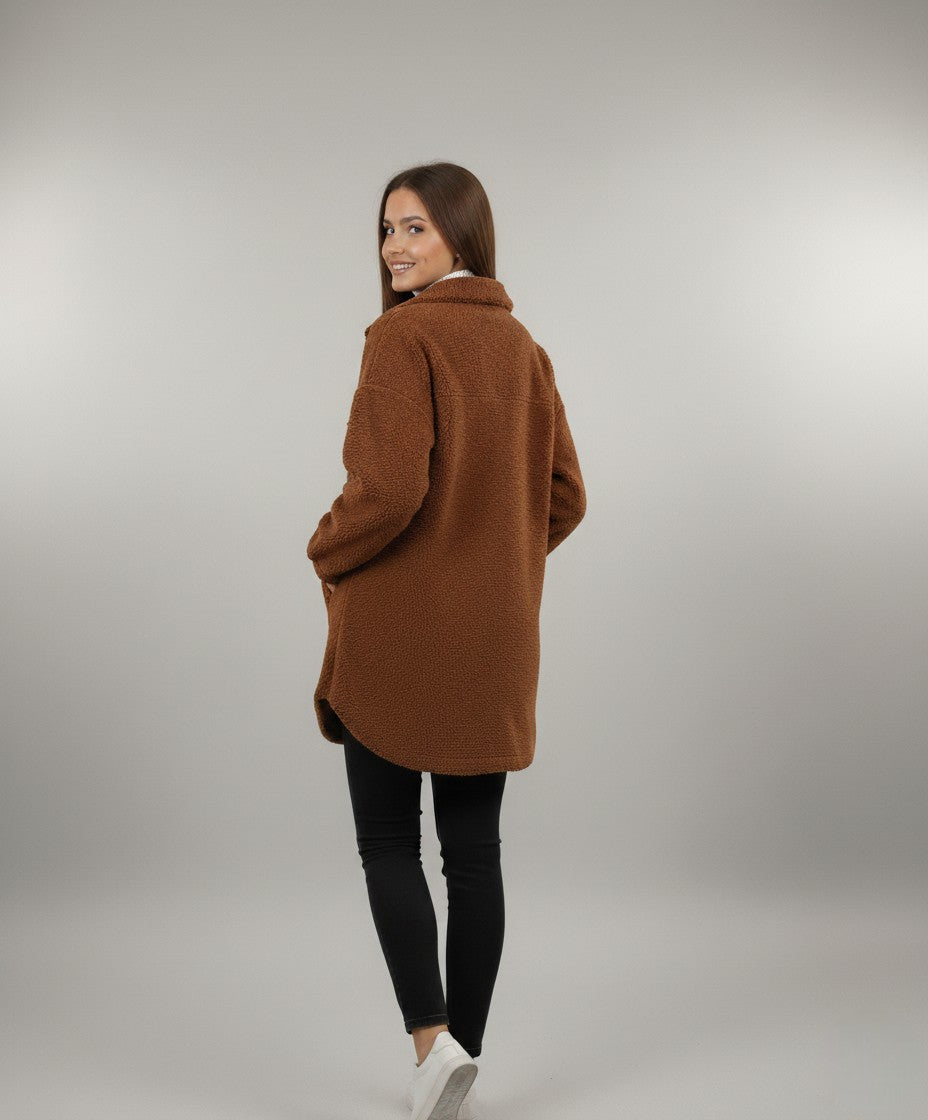 LEAH SHERPA COAT