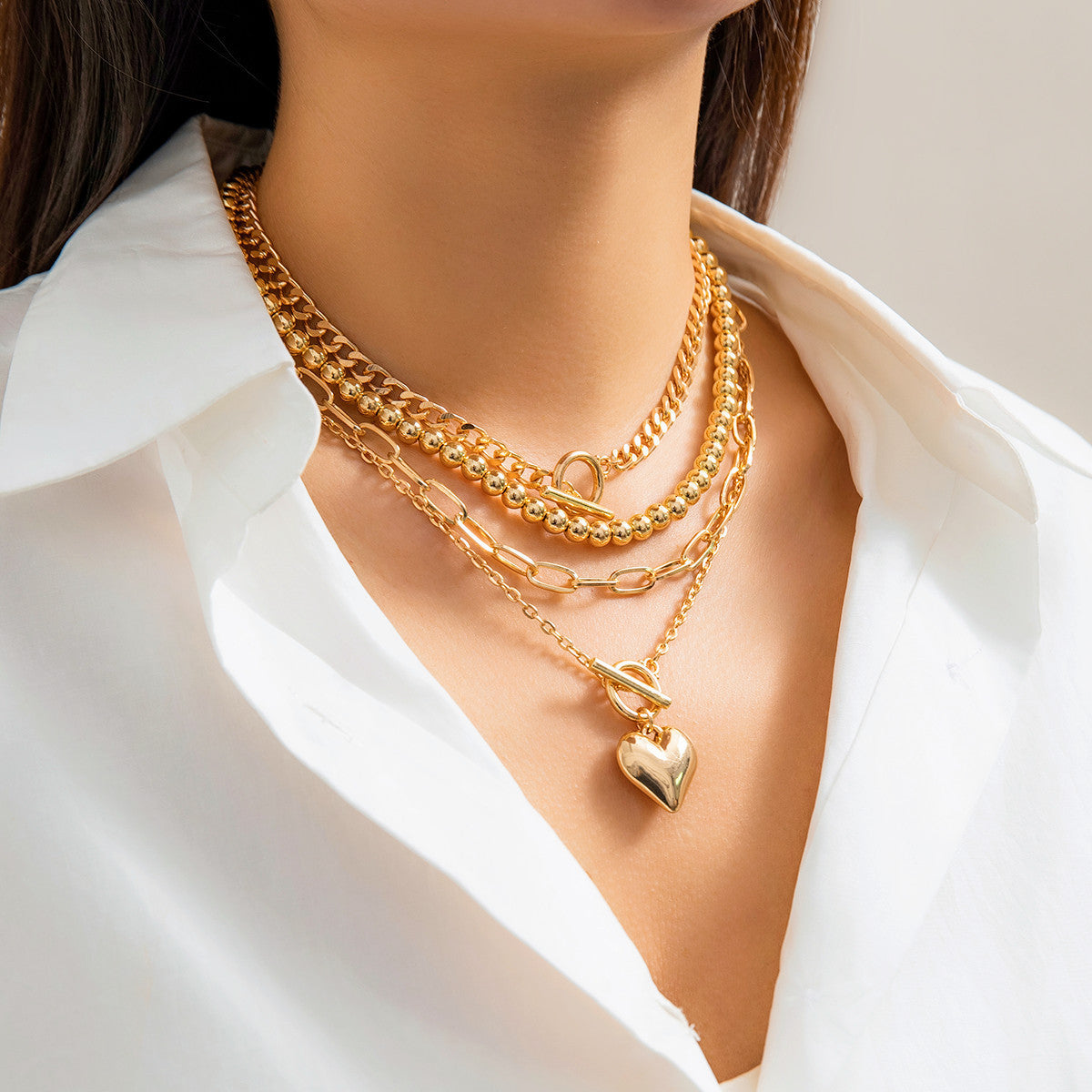 REBECCA AMORÉ NECKLACE SET