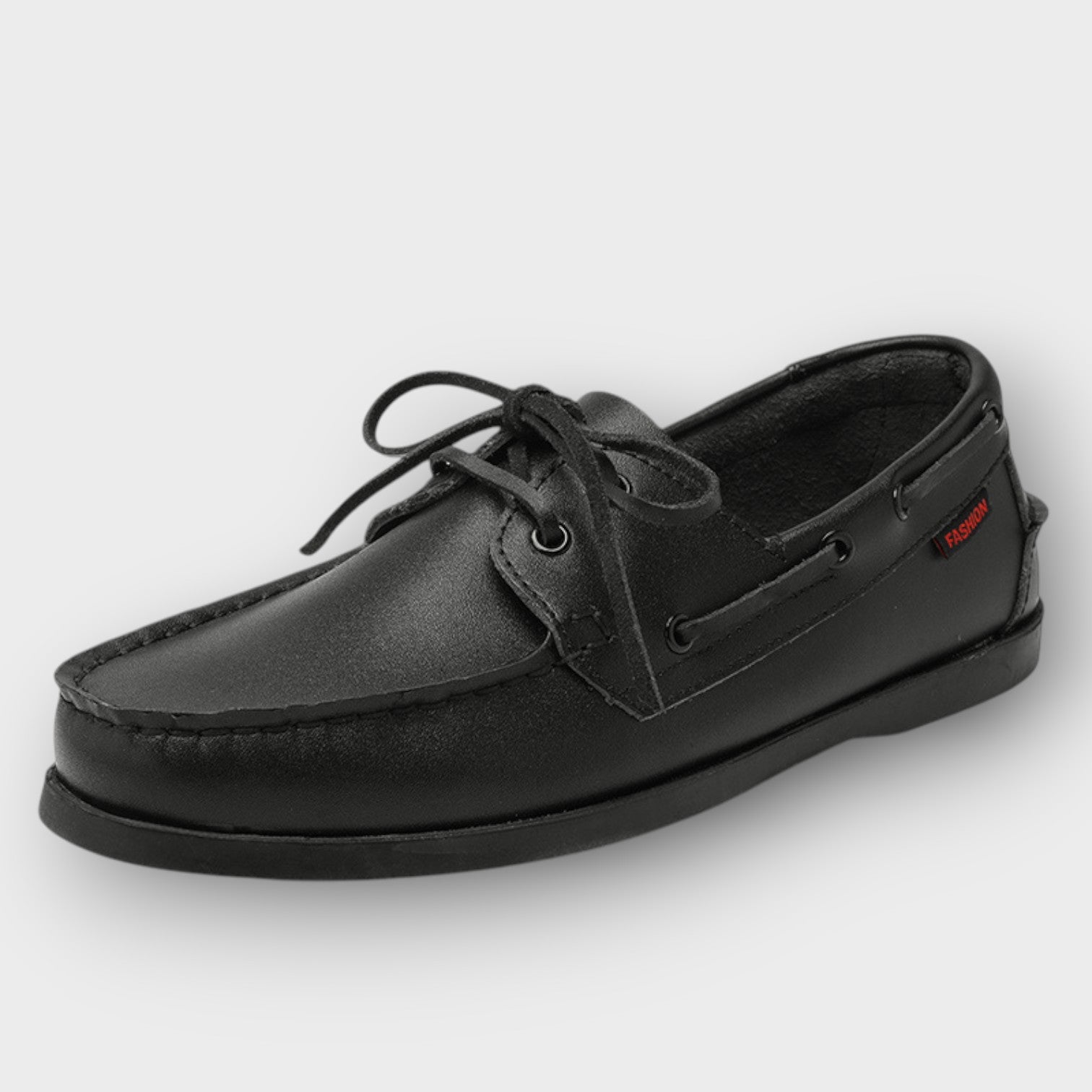 BRIXTON LEATHER MOCCASINS