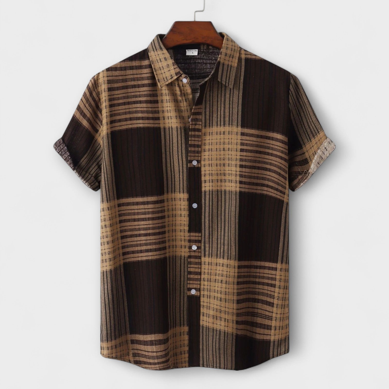 ARDEN LINEN BUTTON-UP SHIRT