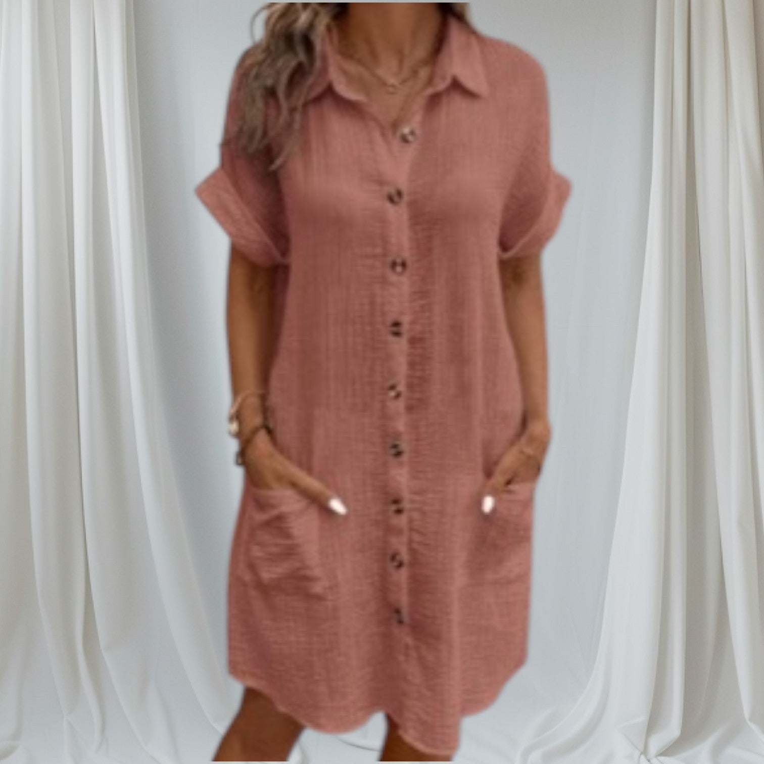 LYRA CLOUDWEAVE MIDI DRESS