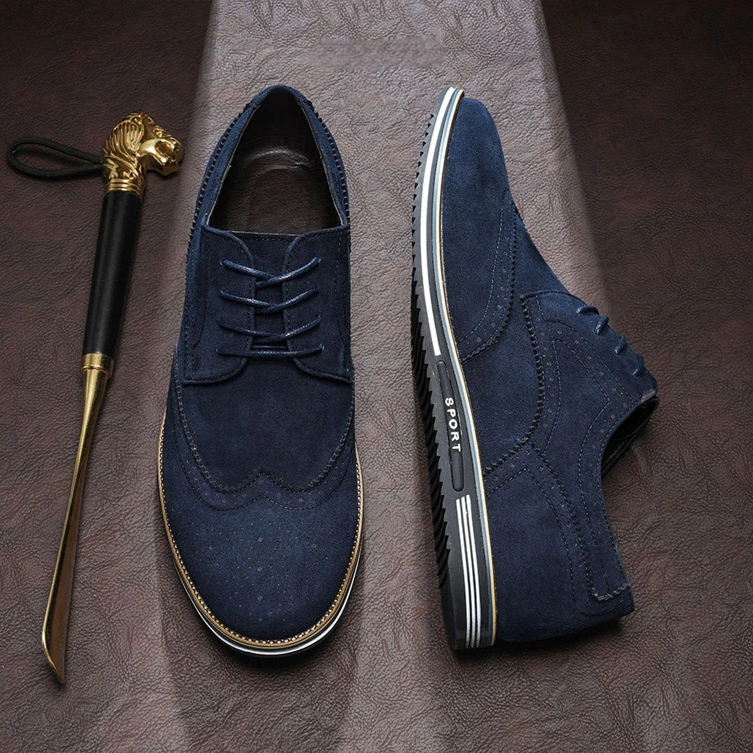 DERBY ULTRA COMFORT SUEDE LEATHER SHOES
