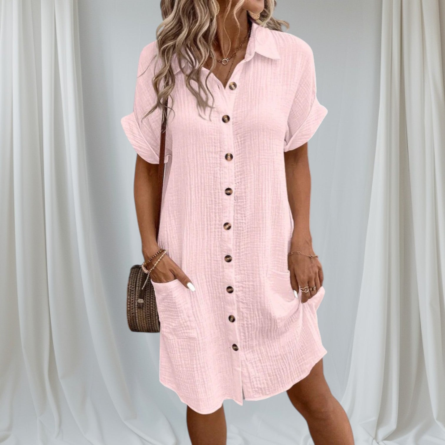 LYRA CLOUDWEAVE MIDI DRESS