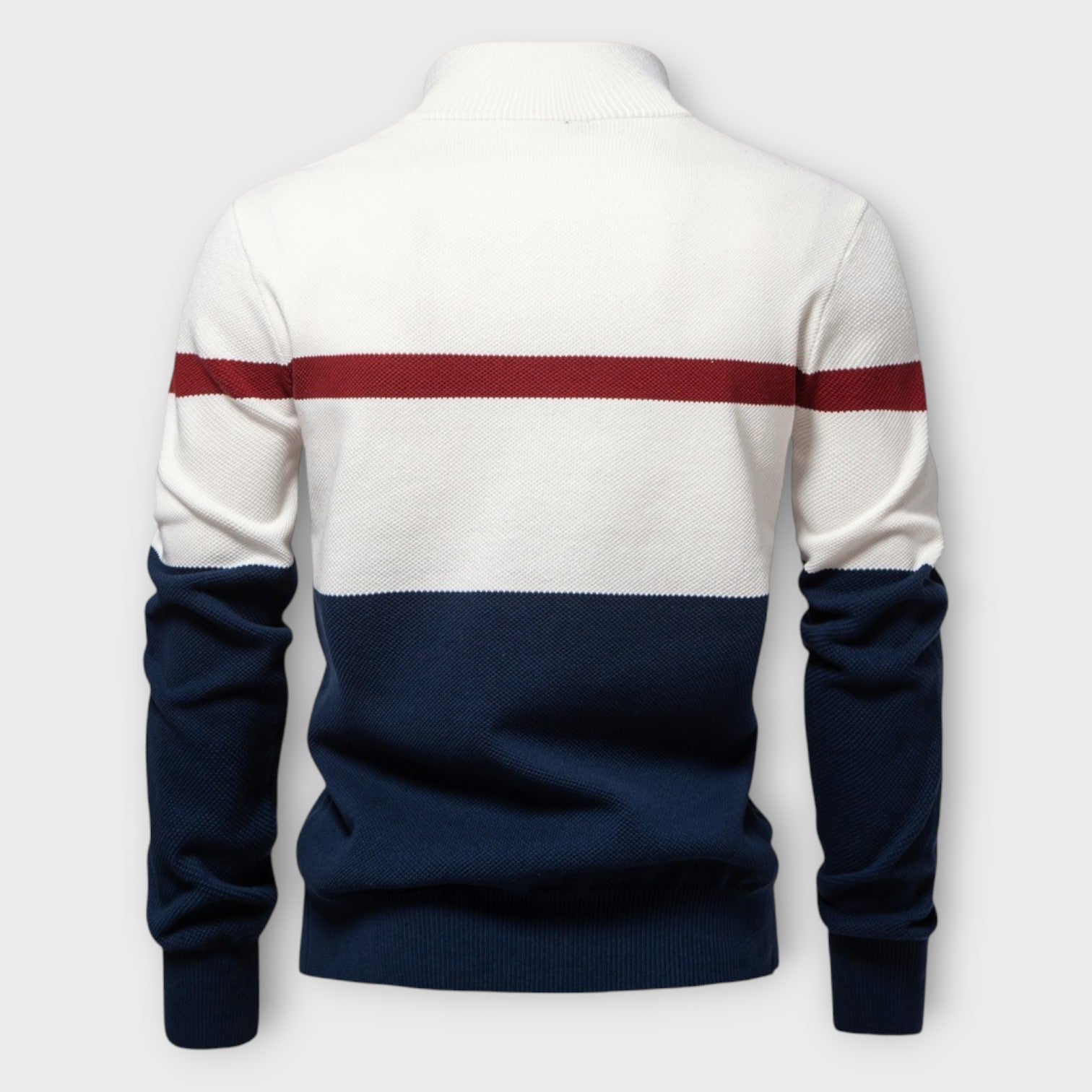 ARMAND QUARTER ZIP SWEATER