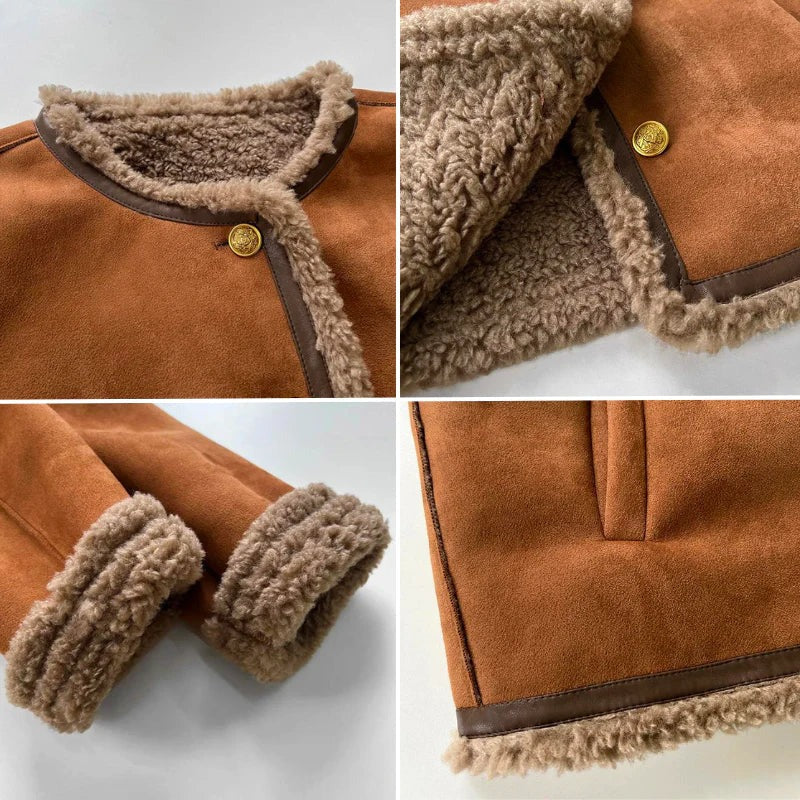 LUXE FAUX FUR COAT