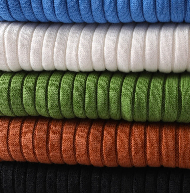 HUDSON RIBBED TURTLENECK