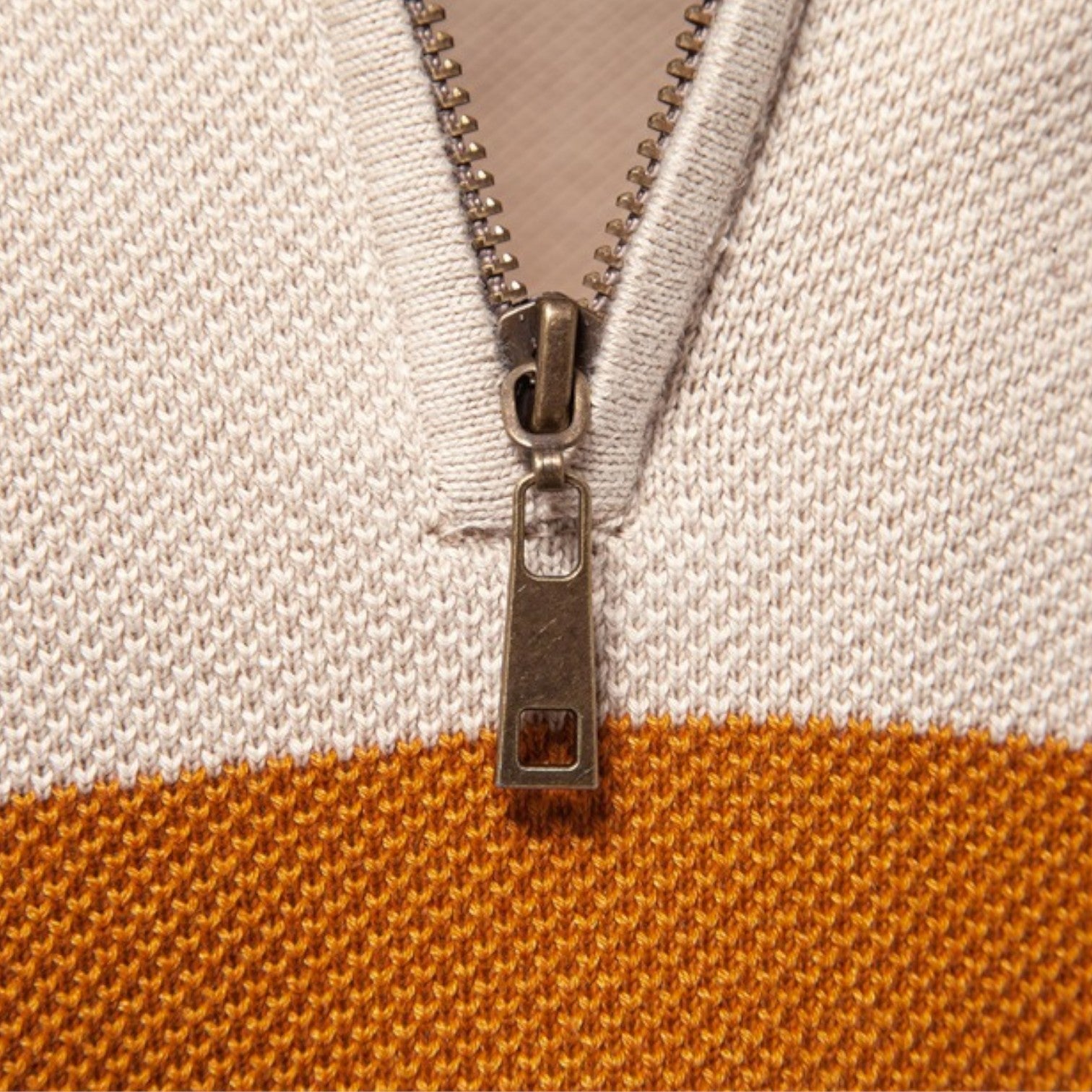 ARMAND QUARTER ZIP SWEATER