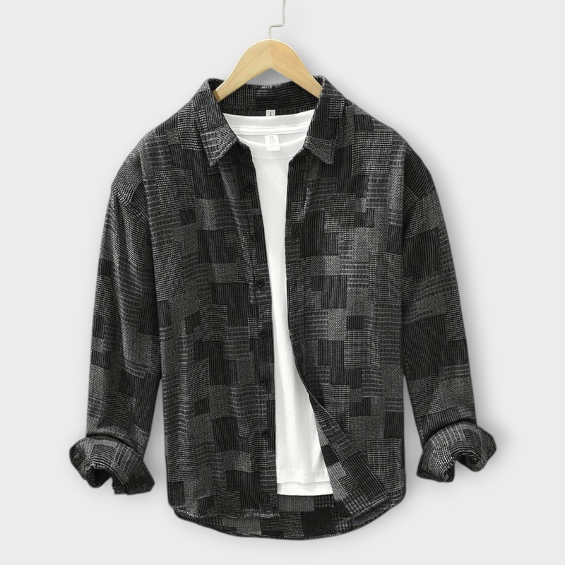 JACQUARD COTTON SHIRT