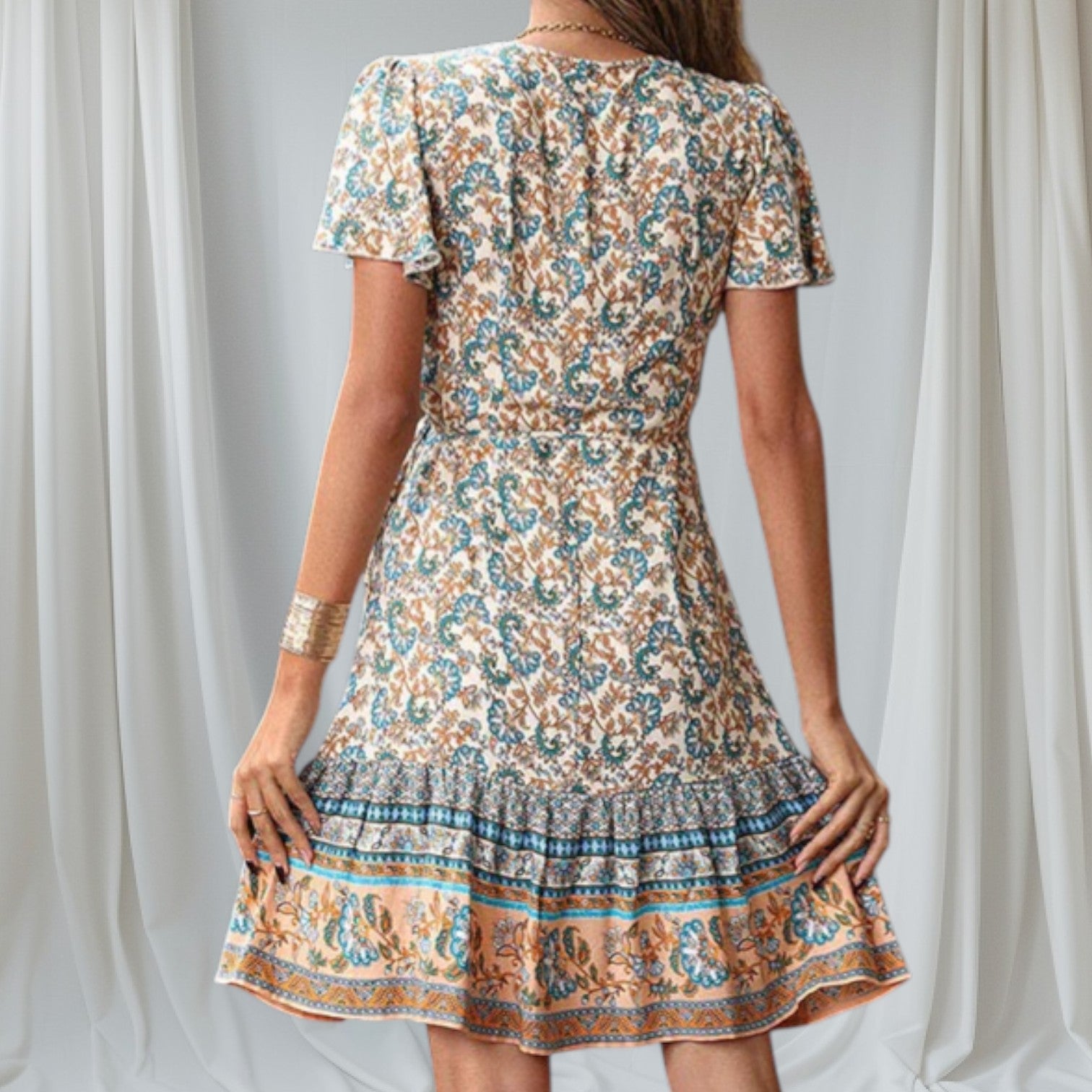 TERRA FLORA DAY DRESS
