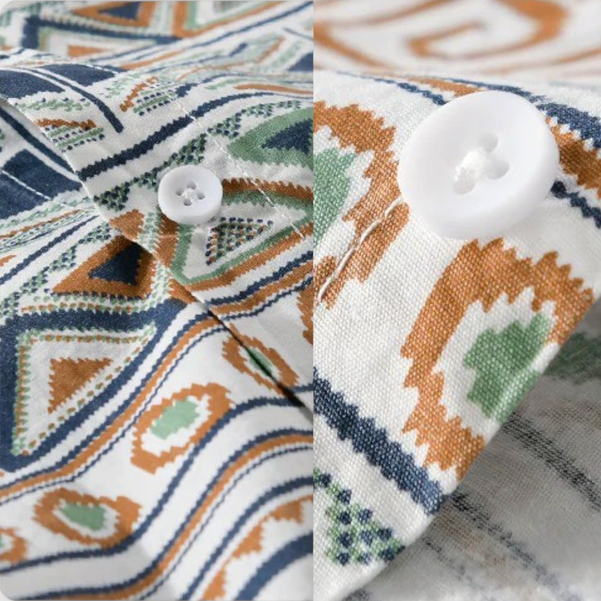 MOSAIC COTTON SHIRT
