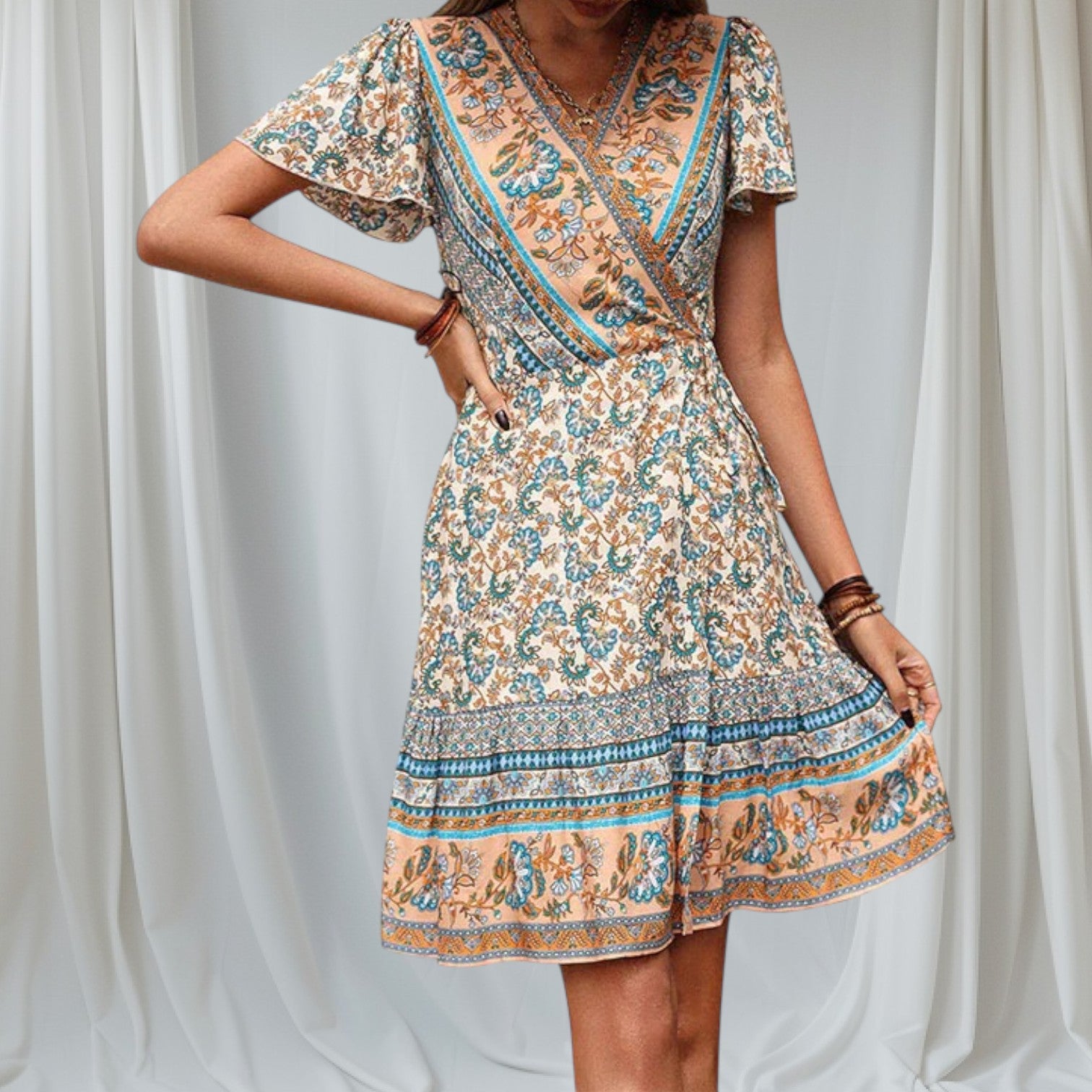 TERRA FLORA DAY DRESS