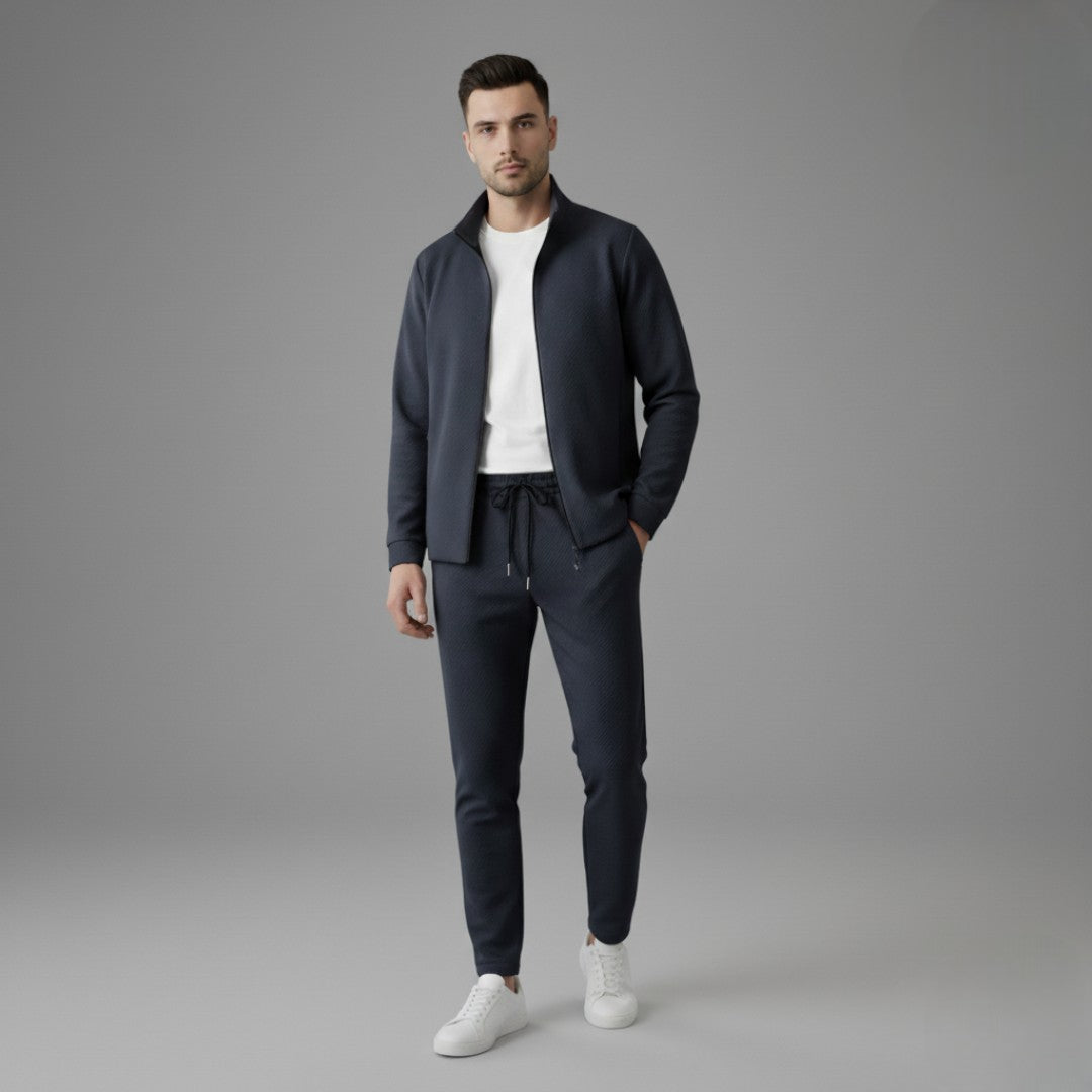 TURIN TEXTURED TRACKSUIT