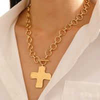 REBECCA CROSS NECKLACE