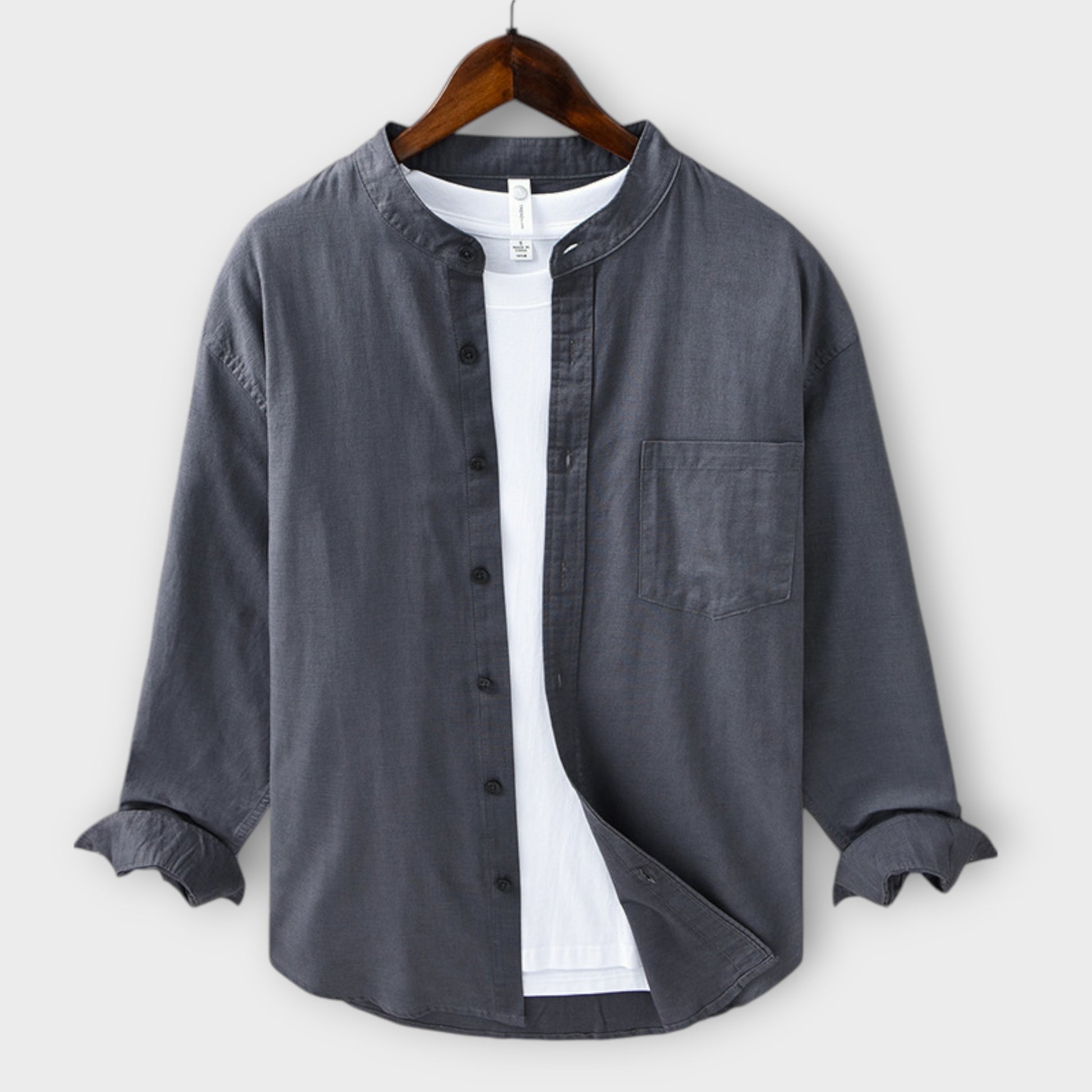 ORO COTTON-LINEN SHIRT