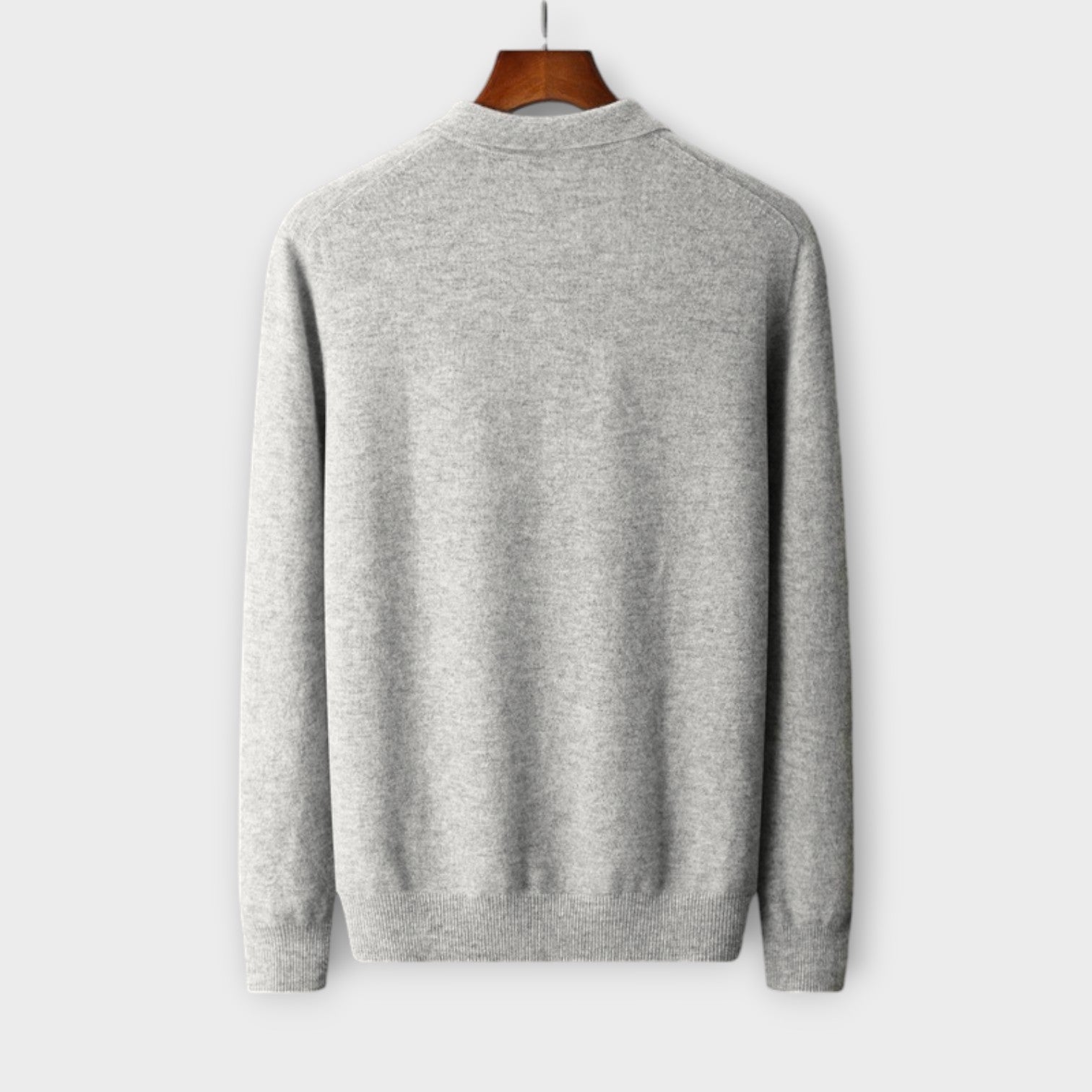 VARELLO WOOL POLO SWEATER