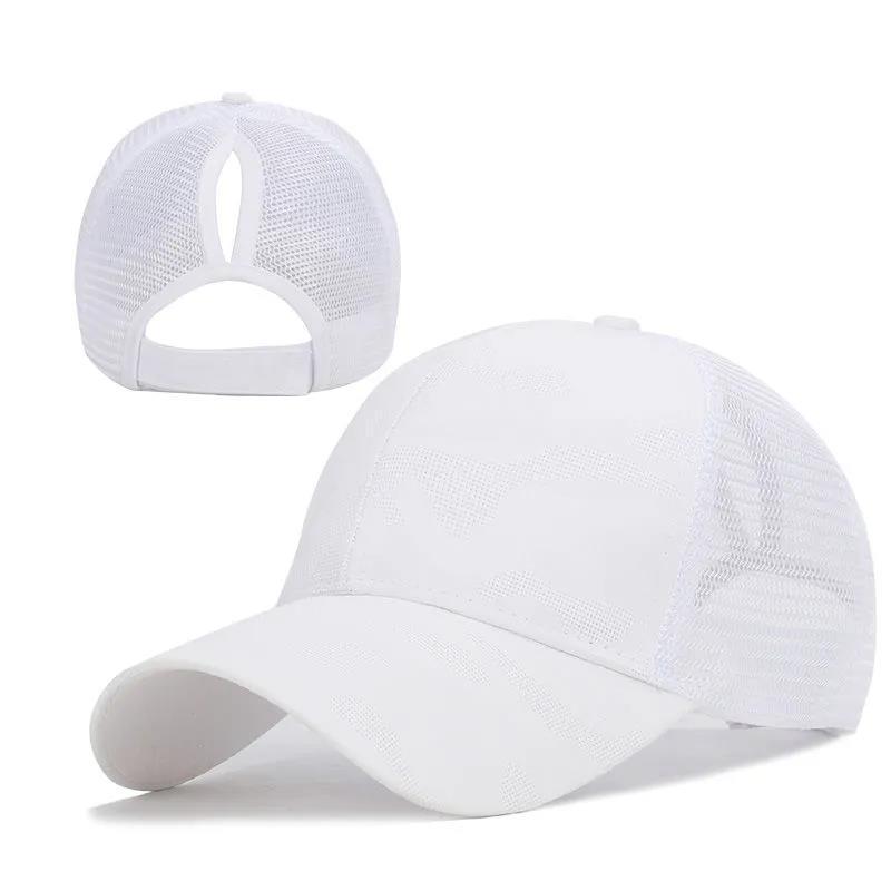CAMO HIGH PONY CAP
