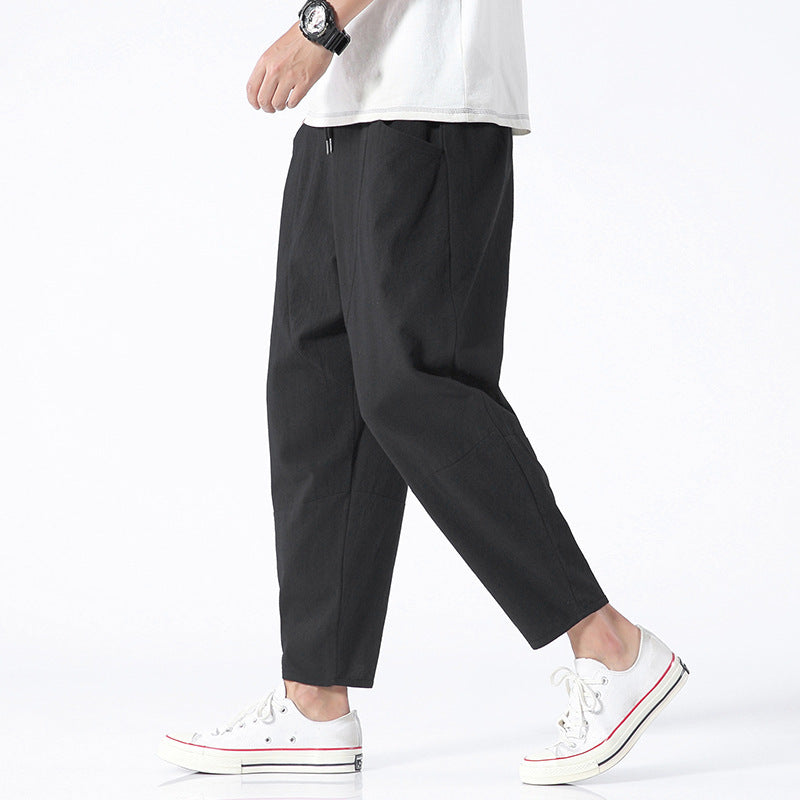 CRAWSTRING BLEND TROUSERS