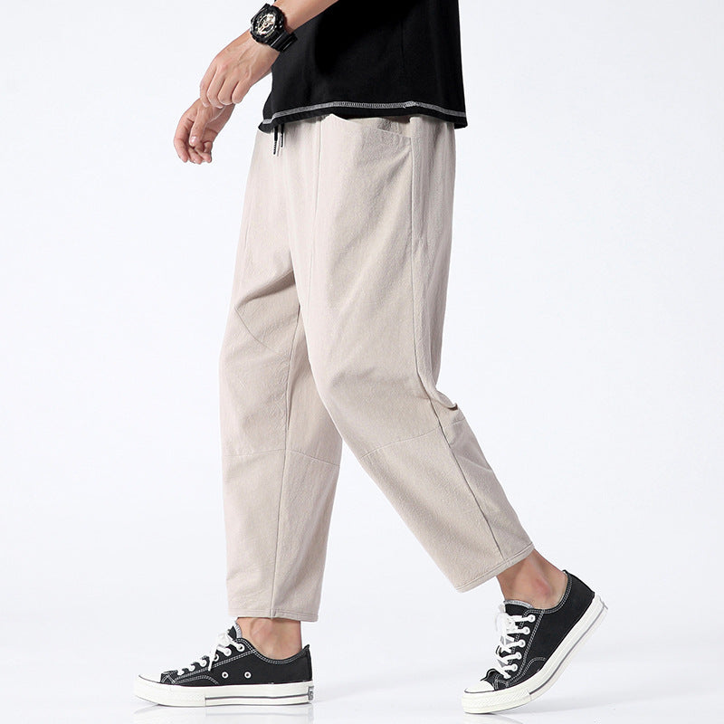 CRAWSTRING BLEND TROUSERS