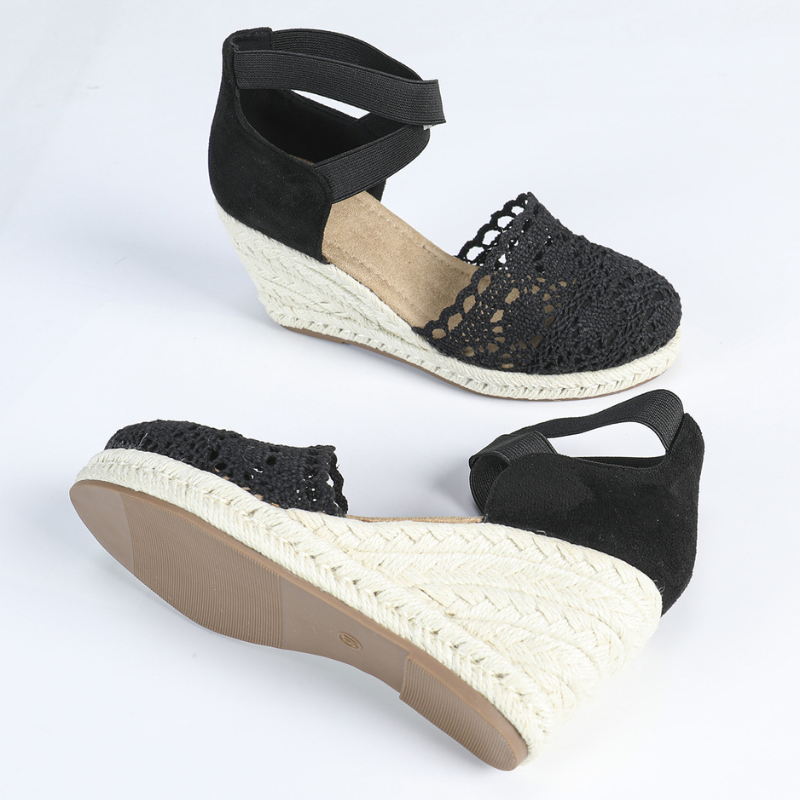 RIVIERA WEDGE SANDALS