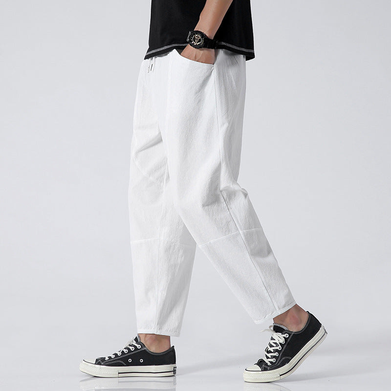 CRAWSTRING BLEND TROUSERS