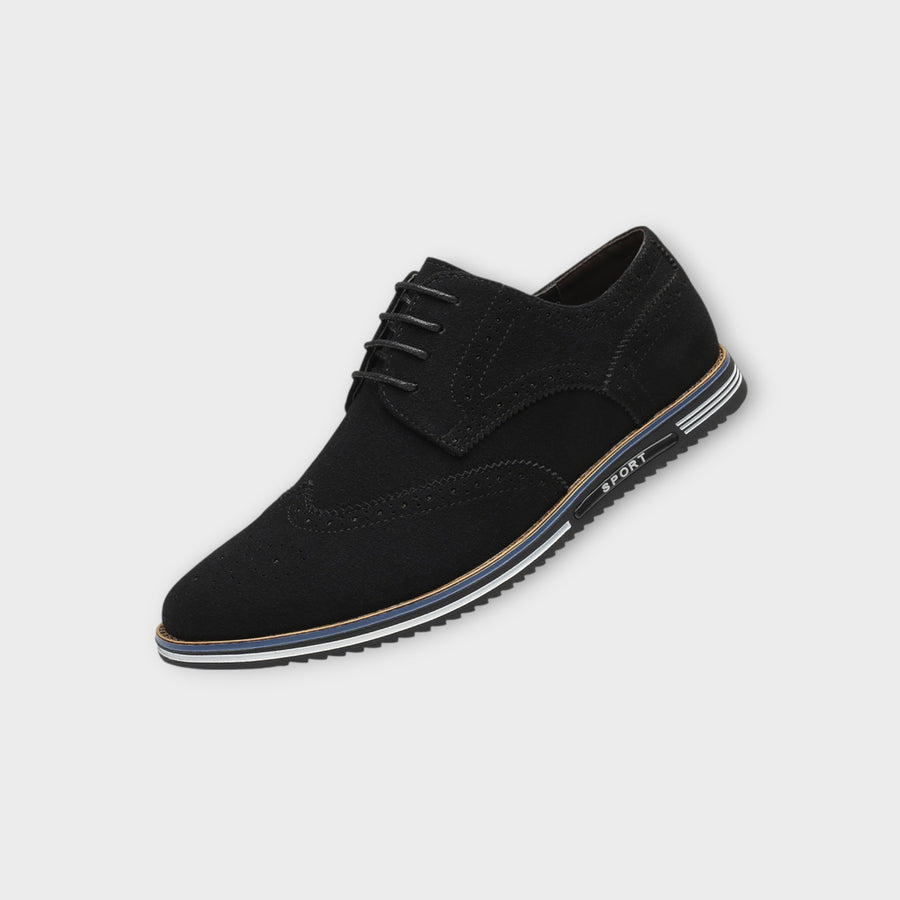 DERBY ULTRA COMFORT SUEDE LEATHER SHOES