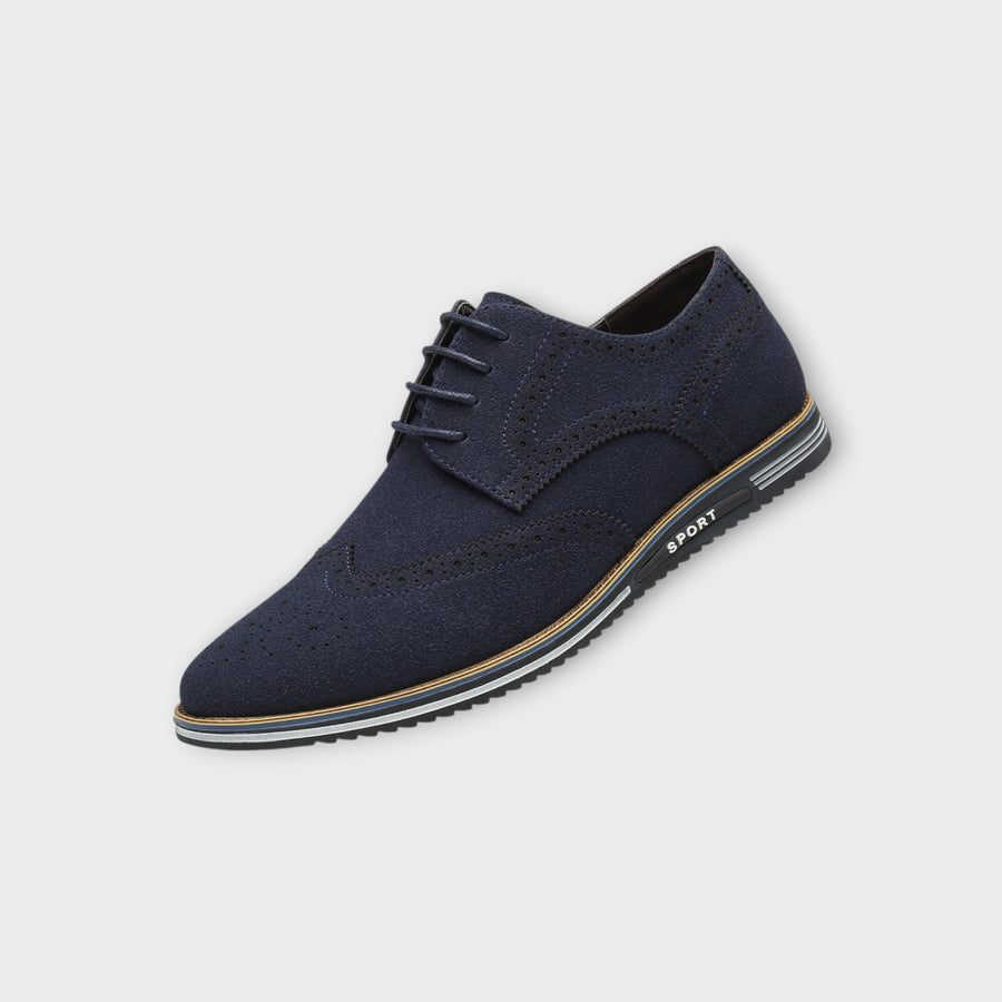 DERBY ULTRA COMFORT SUEDE LEATHER SHOES