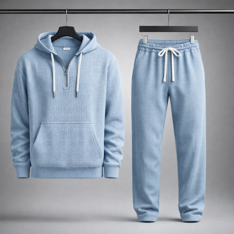 VERONA Waffle Knit Set, front view
