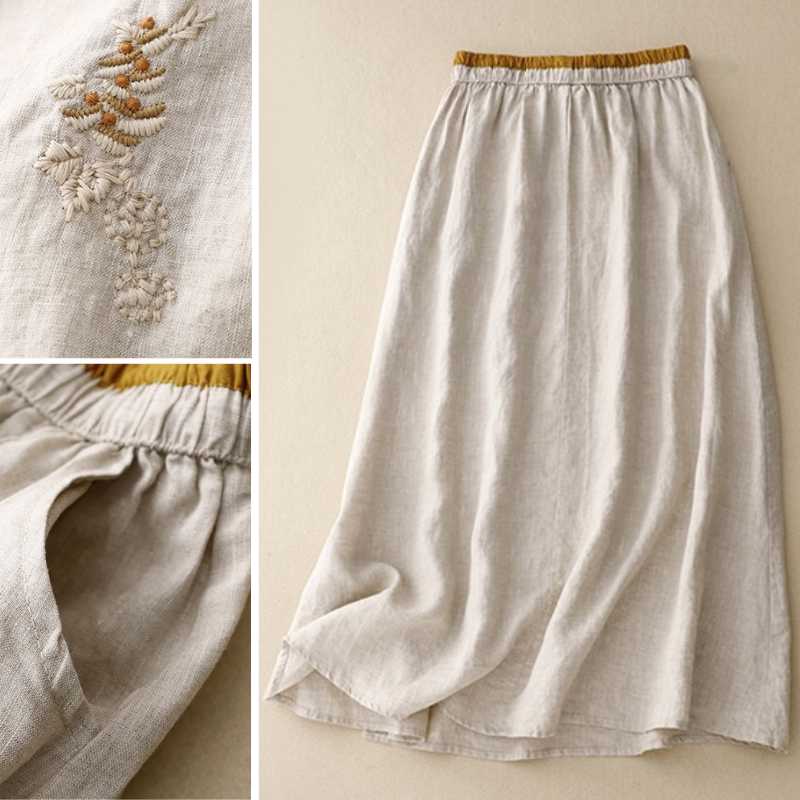 VITA BELLA LINEN SKIRT