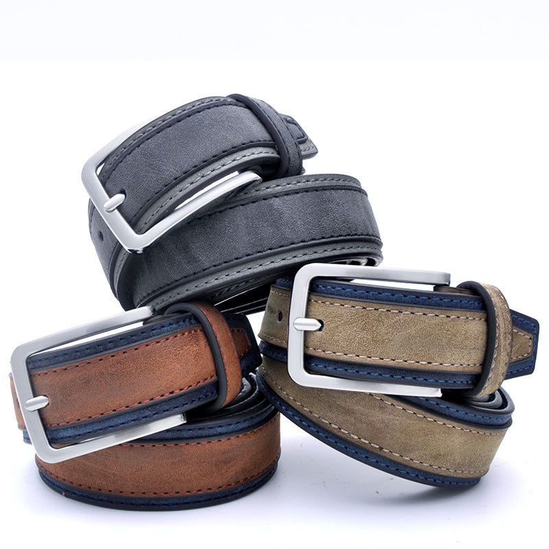 OXFORD LEATHER BUCKLE BELT