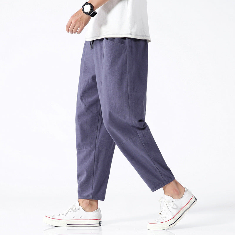 CRAWSTRING BLEND TROUSERS