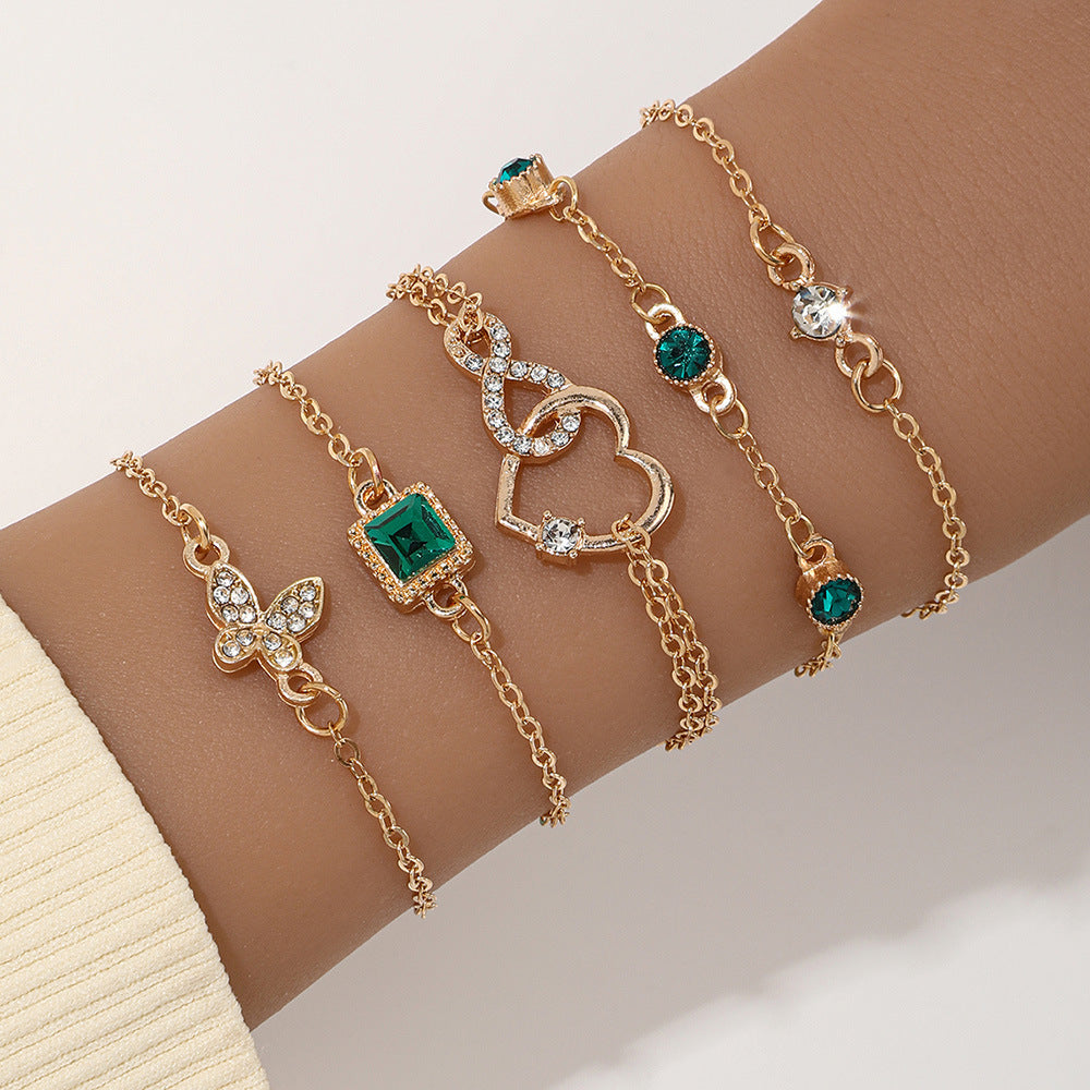 REBECCA CHARM BRACELET SET