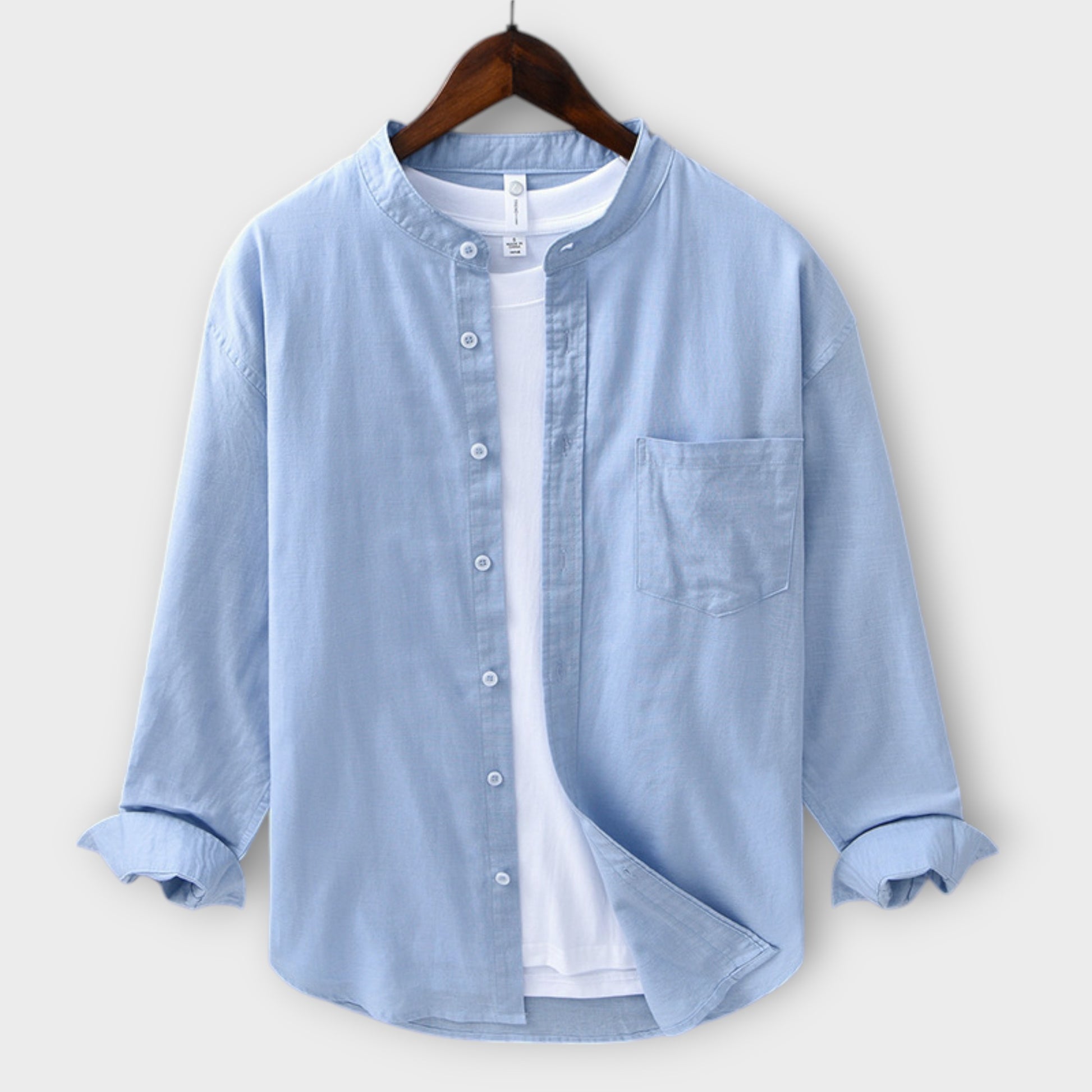 ORO COTTON-LINEN SHIRT