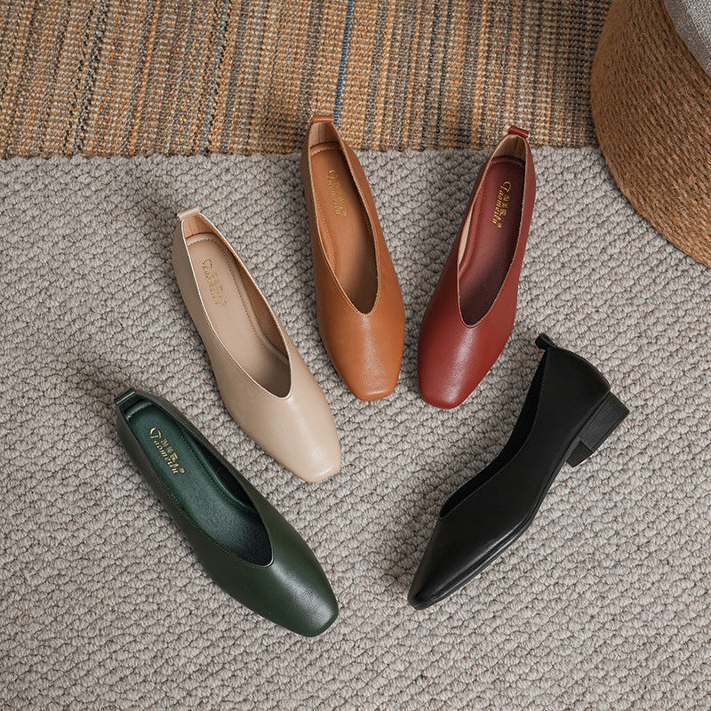 ELORA LEATHE FLATS