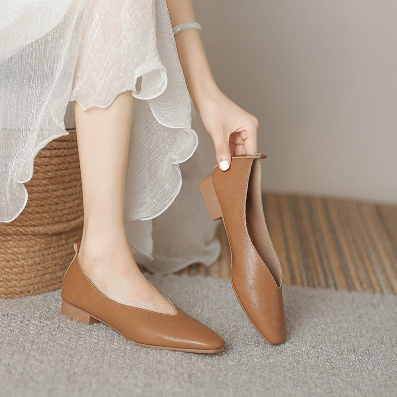 ELORA LEATHE FLATS