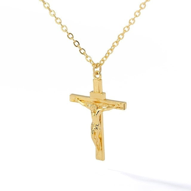 GUARDIAN STAINLESS CROSS CHAIN