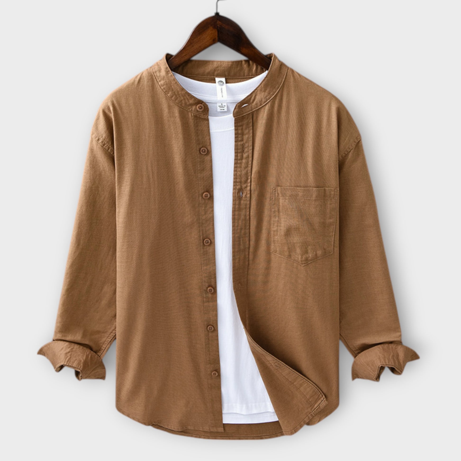 ORO COTTON-LINEN SHIRT