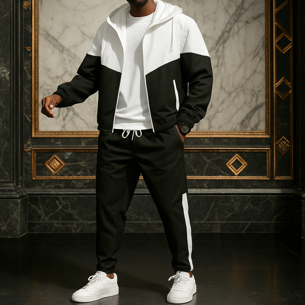 GENOA Dual Tone Tracksuit, jacket detail