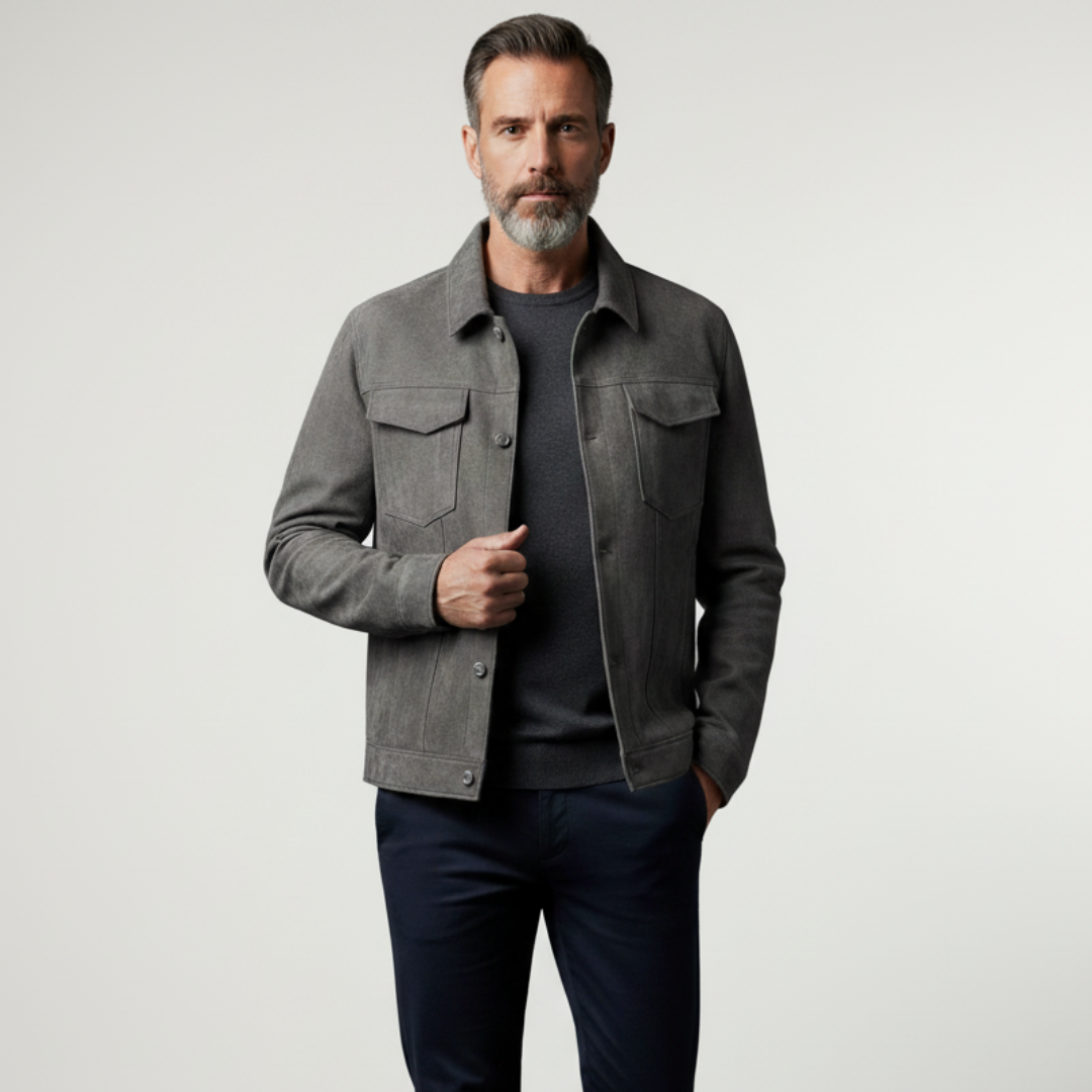 DEERSKIN VELVET JACKET