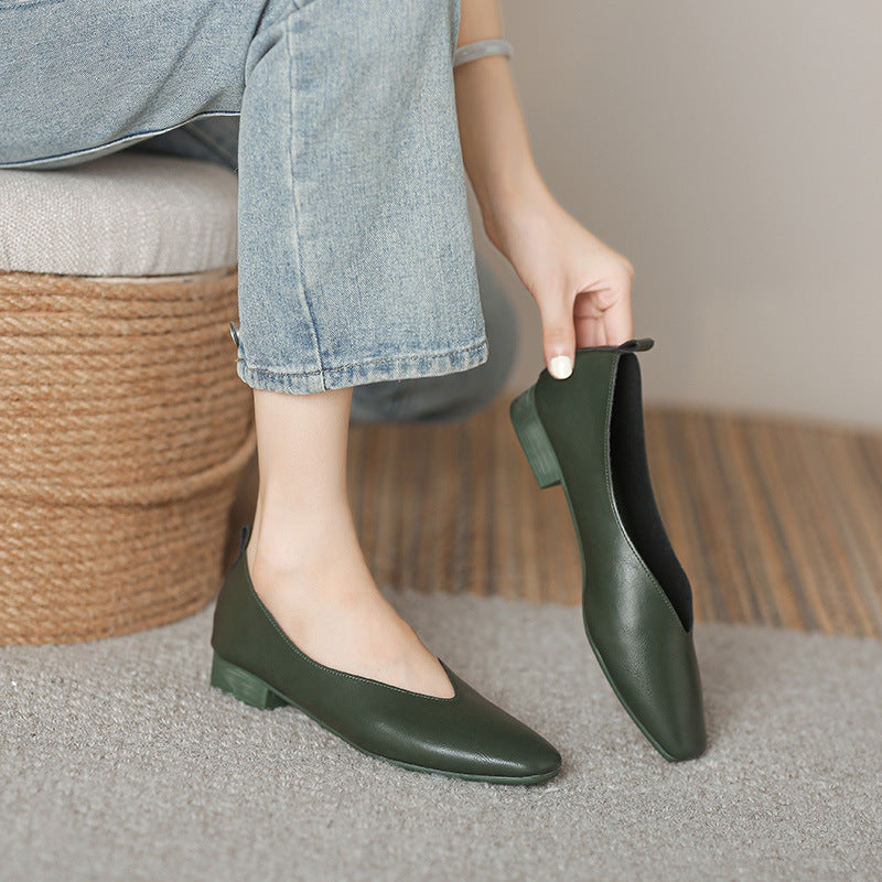 ELORA LEATHE FLATS